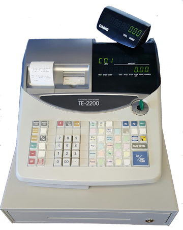 TE 2200 Cash Register